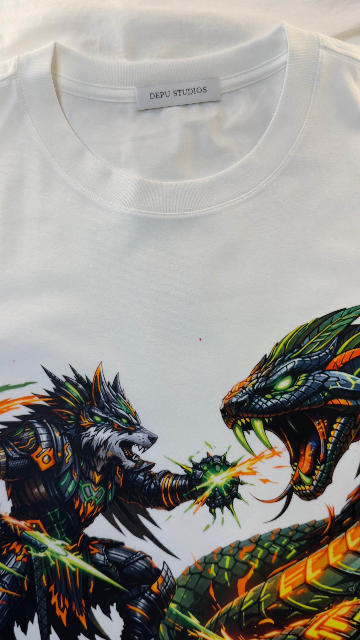 SERPENT WAR — Alpha vs Venom Tee (Sand Edition)