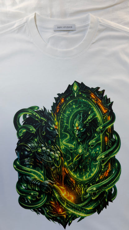 DEPÜ // SERPENT MIRROR TEE