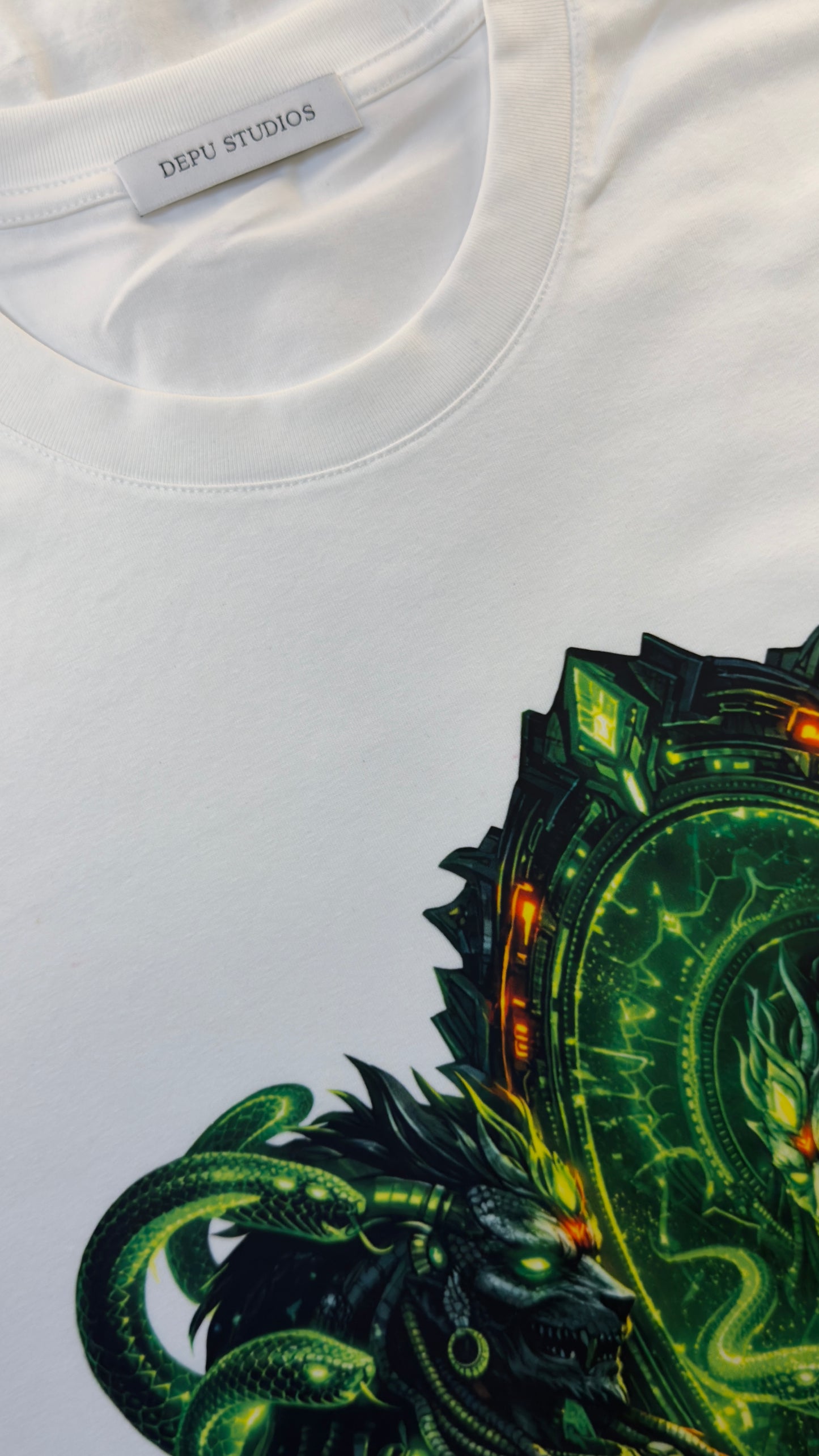 DEPÜ // SERPENT MIRROR TEE