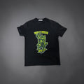 WOLF MODE 24/7 — Neon Beast Training Tee (Black Edition)