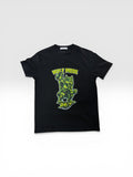 WOLF MODE 24/7 — Neon Beast Training Tee (Black Edition)