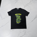 WOLF MODE 24/7 — Neon Beast Training Tee (Black Edition)