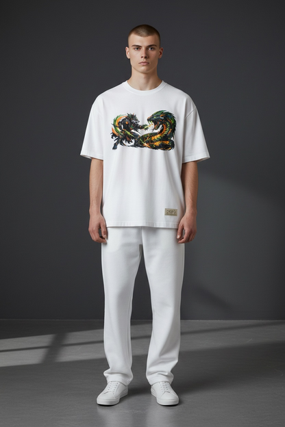 SERPENT WAR — Alpha vs Venom Tee (Sand Edition)