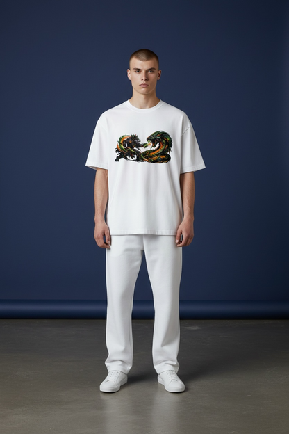 SERPENT WAR — Alpha vs Venom Tee (Sand Edition)