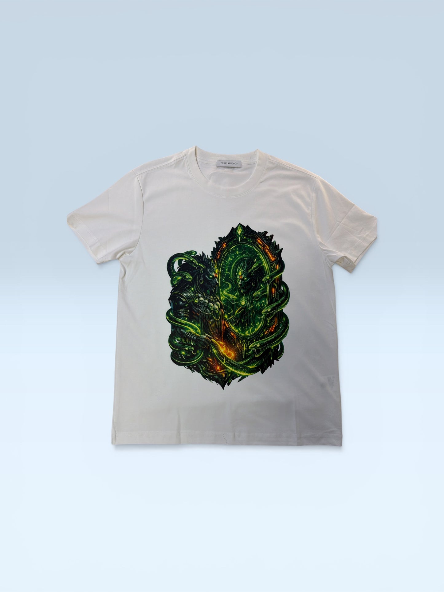 DEPÜ // SERPENT MIRROR TEE
