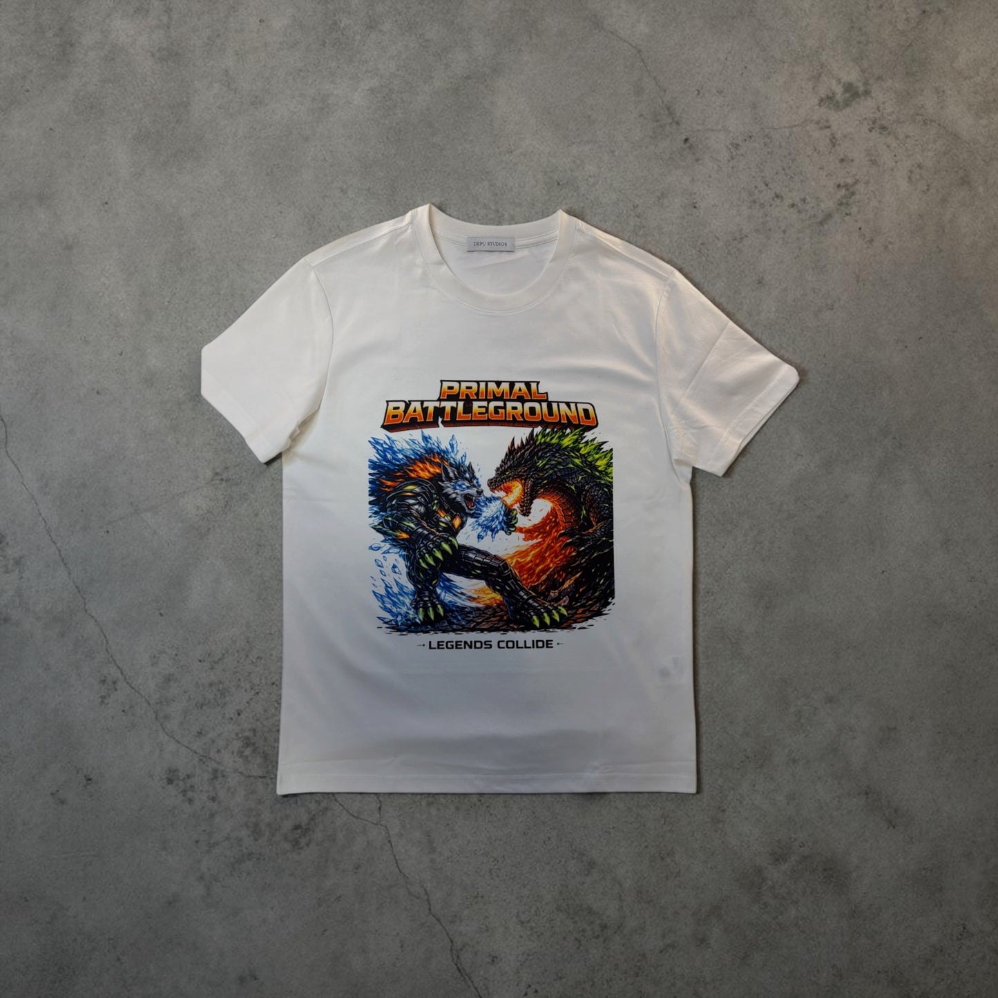 DEPÜ // PRIMAL BATTLEGROUND TEE
